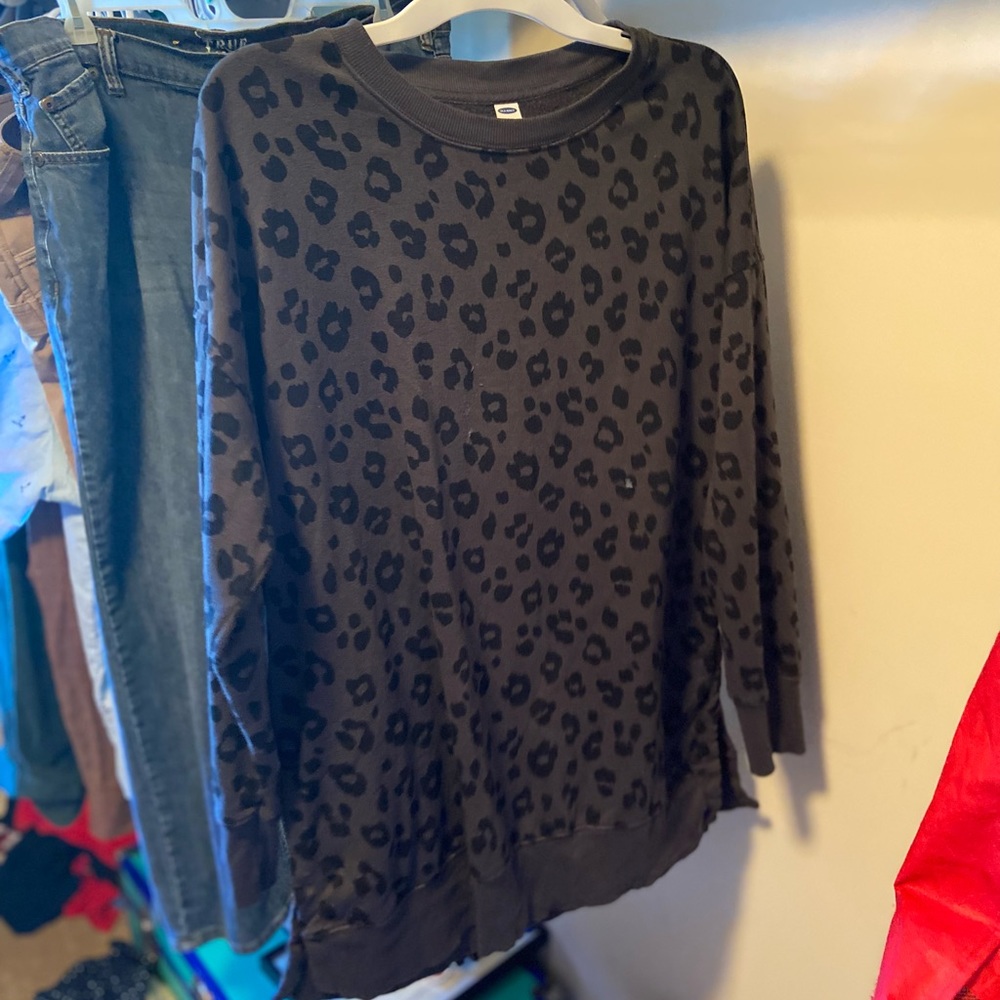 Cheetah sweater